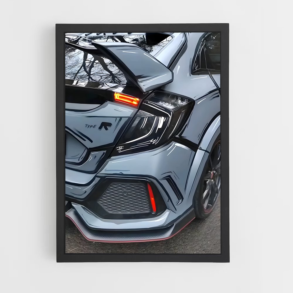 Poster Civic Symphony – affiche Honda (vue 2)
